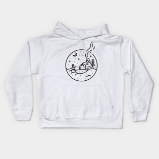 Christmas Snow Kids Hoodie